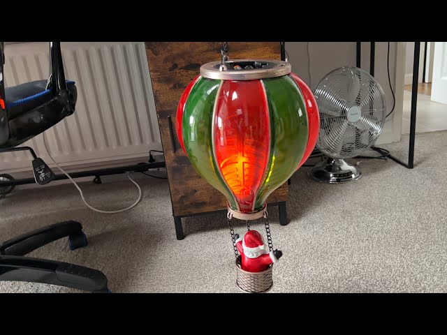Christmas 2026: Unboxing Three Kings Smart Garden Products Santa Hot Air Balloon