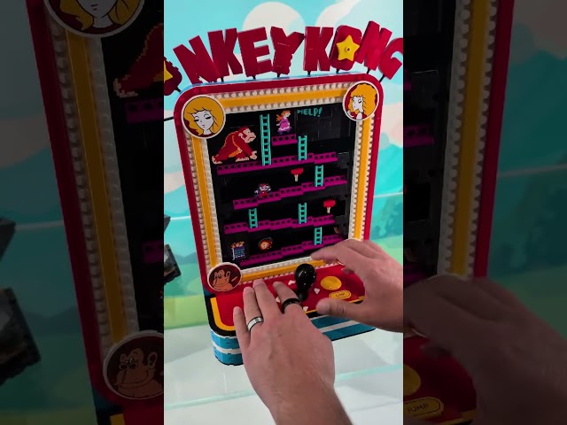 New LEGO Donkey Kong Arcade unveiled at San Diego Comic-Con