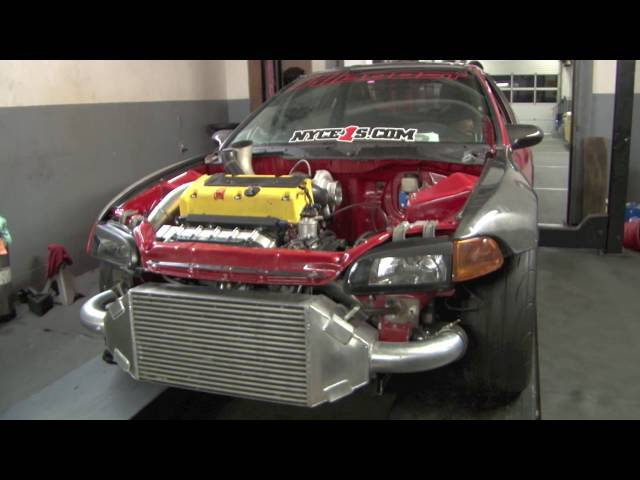 HiBoost - Ceazdachamp Turbo SFWD Civic Coupe @ Pre - HDAY Dyno Session