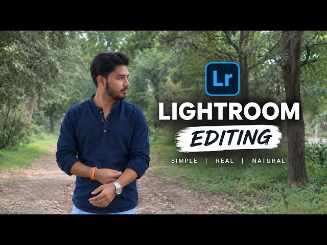 LIGHTROOM PHOTO EDITING 🔥 | Natural & Professional Editing Tutorial