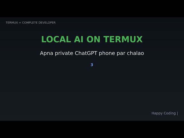 Local AI on Termux | Private LLMs, RAG, Voice Assistant - Offline (Hindi)