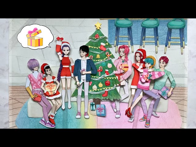 Kpop demon hunters paperdoll  【Crocodile Dentist + Christmas】