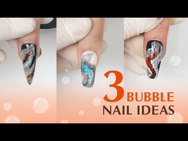 Snake Skin Effect - Bubble Nails - LDS Lavis Dip