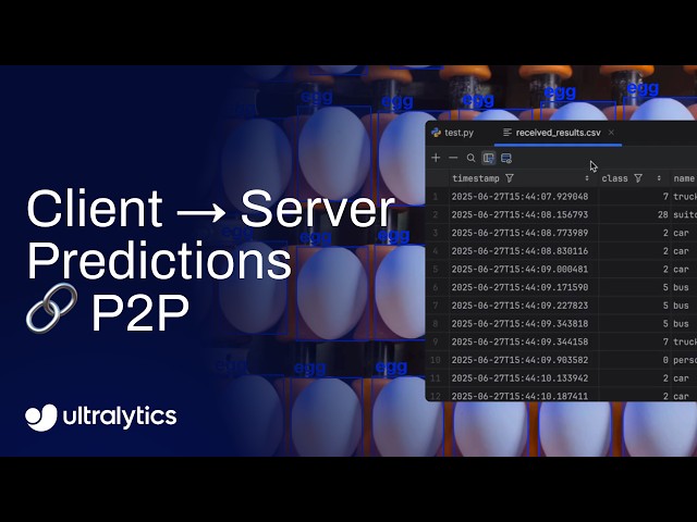 How to Build a Peer-to-Peer Vision AI System with Ultralytics YOLO26 | Client-Server 🚀