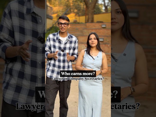 Lawyers v/s CS! Who earns more 💰