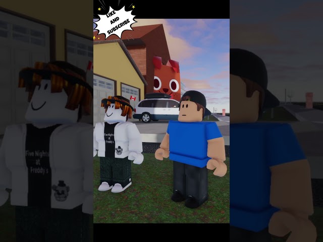 When Your Titanic Dog Poops on neighbor #roblox #animatedlife #funny #funnymoments #robloxfunny