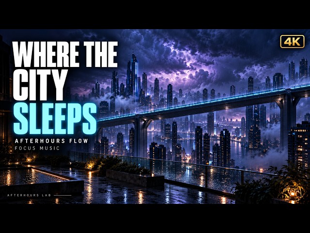 WHERE THE CITY SLEEPS | Atmospheric Future Garage for Focus [4K]