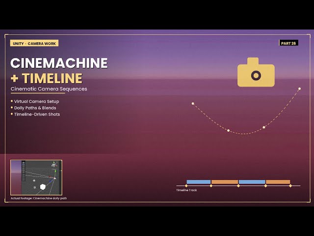 Part 26: Cinemachine + Timeline in Unity