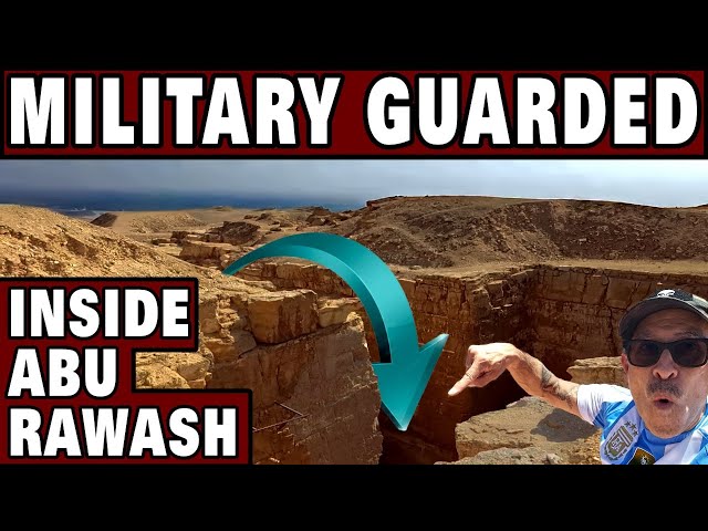 Inside Abu Rawash: Guarded by the Military, Left Alone in Egypt’s Most Forbidden Pyramid