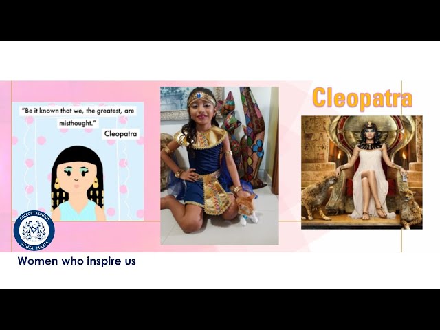 WOMEN WHO INSPIRE US - Cleopatra