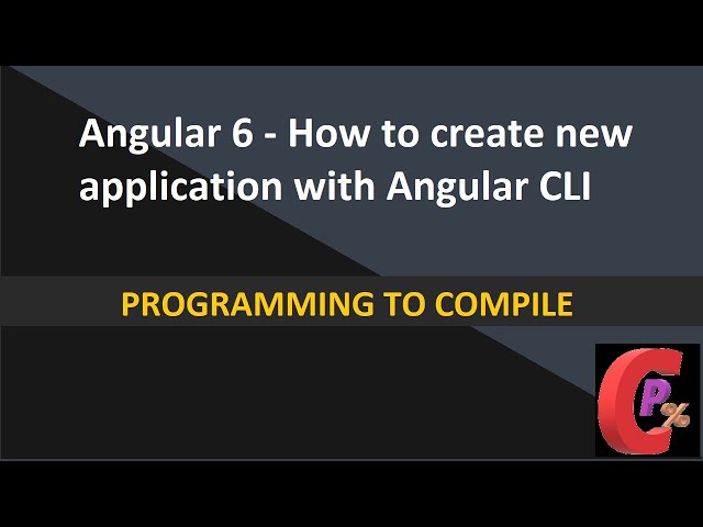 Angular 6 - How to create new application with Angular CLI | Angular 6 tutorial