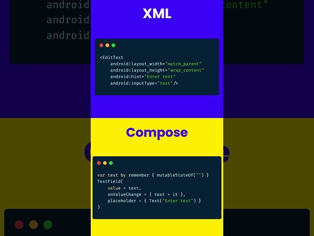 Android XML vs Jetpack Compose [Part 3] #android_studio #android #jetpackcompose #codinginterview