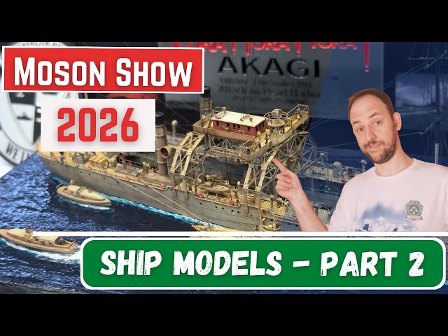 INCREDIBLE Ship Dioramas & Sailing Ships at Mosonshow 2026 ⚓ Part 2