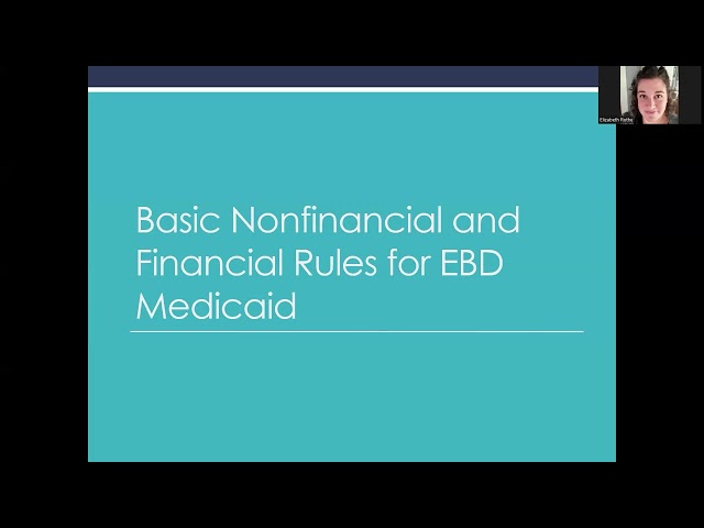 Elderly, Blind, and Disabled Medicaid Eligibility Rules