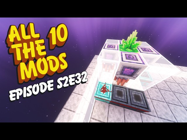 ATM10 - Automating Time Crystals - Just Dire Things - S2E32 - All the Mods Minecraft Mod Pack