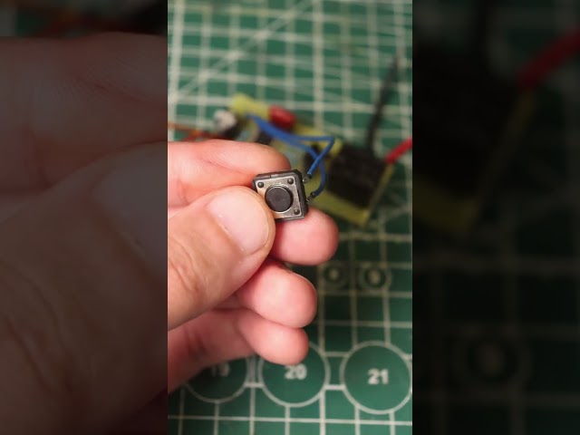 One Button Load Switch – Simple Latching Circuit
