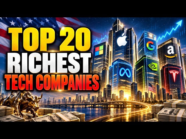 TOP 20 RICHEST TECH COMPANIES IN THE USA 2026
