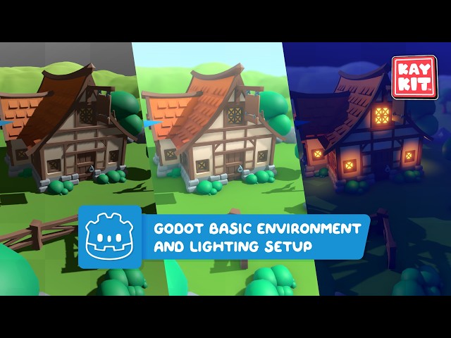 Basic Environment and Lighting Setup in Godot