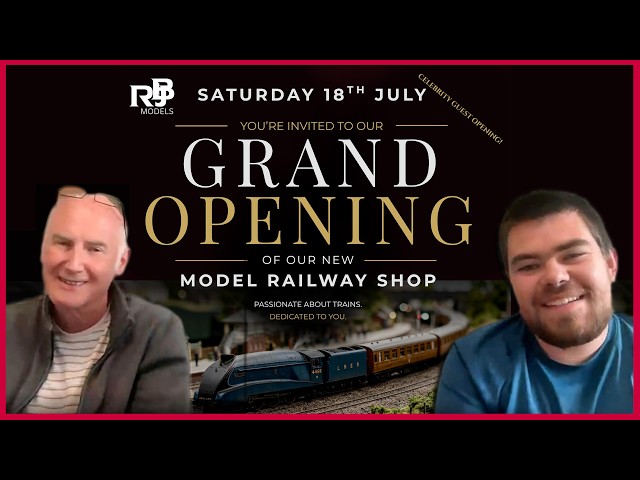Incredible NEW Model Railway Shop | Grand Opening & You're Invited!