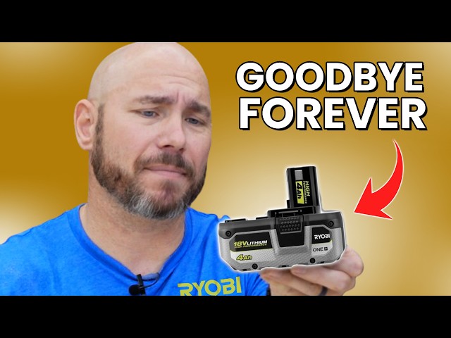RYOBI Just Changed ALL of Their Tools FOREVER!