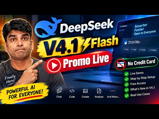 DeepSeek V4.1 Flash FREE Test!  Live Battle vs Fable 5.1 & GPT-6 Astra | Cloud Developer
