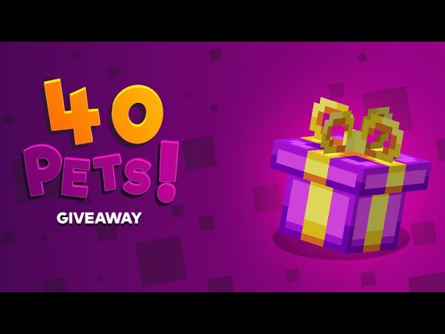 |Part 1 of @Themasterbot Giveaway, 40 Pets Giveaway| Minecraft
