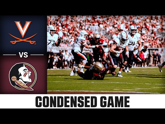Virginia vs. Florida State Condensed Game | 2026 ACC Football