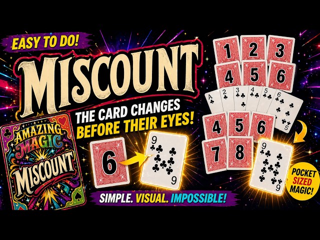Amazing Magic Range ‘Miscount’ FULL PERFORMANCE!