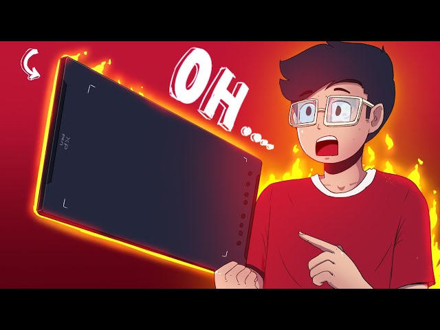 This Budget Tablet is ACTUALLY INSANE!? 🔥 XP-PEN Deco 01 V3 Review | Nothing Animate 