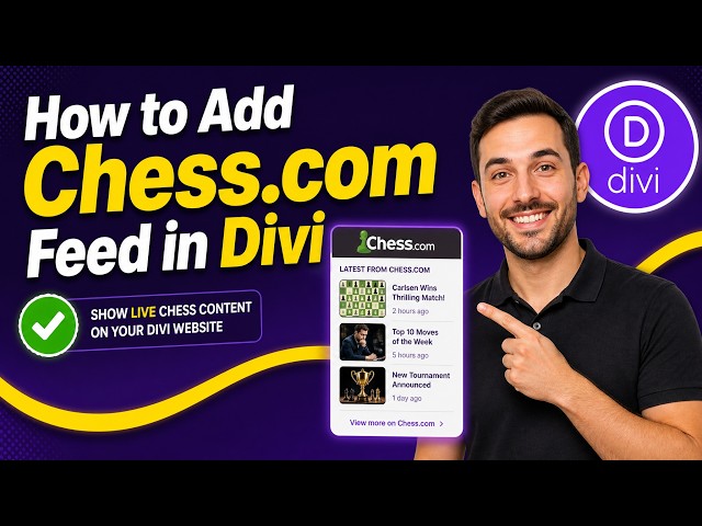 How to Add a Chess.com Feed in Divi