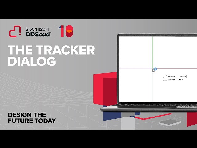 Even more intuitive modeling with the tracker dialog