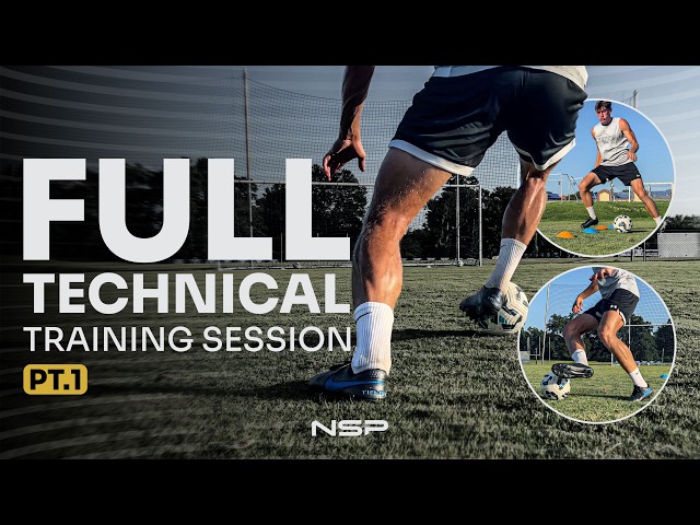 Train Like An Elite Footballer (Full Technical Session)