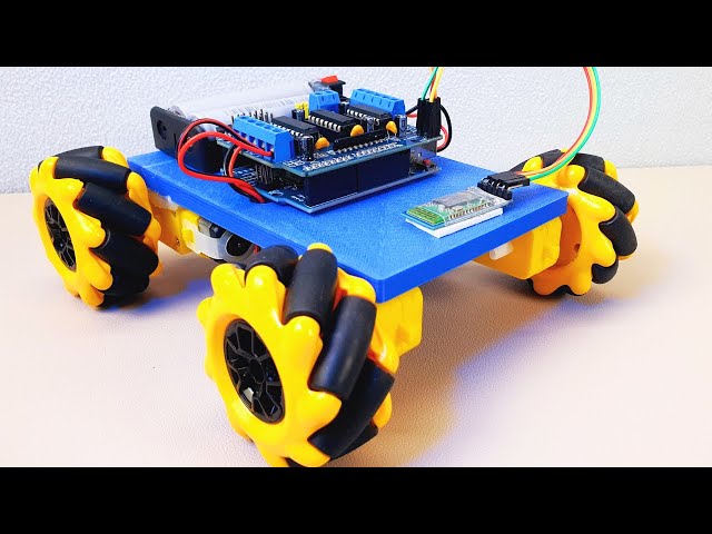 Arduino Mecanum Wheel Robot – DIY with L293D Motor Driver