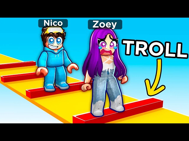 Trolling My Crush with an Extreme Troll Obby..