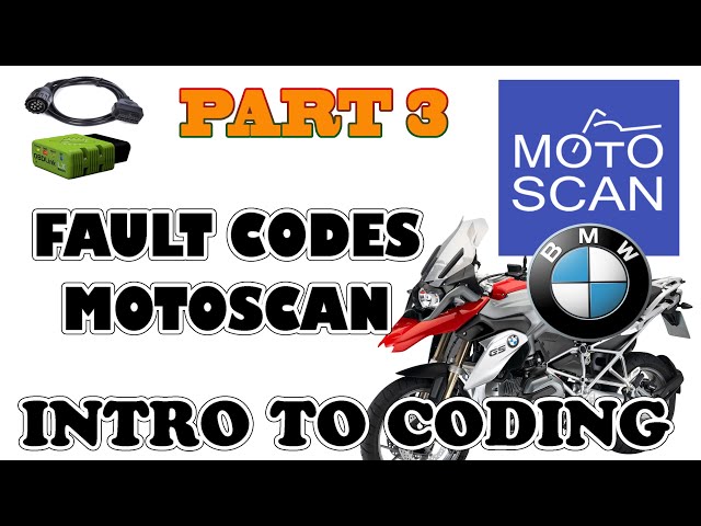MOTOSCAN APP TUTORIAL PART 3- FAULT CODES –  CODING