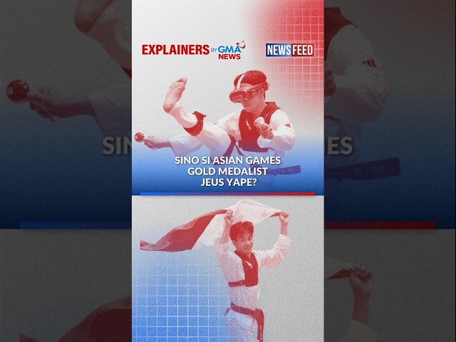 Sino si Asian Games gold medalist Jeus Yape? | GMA News Feed