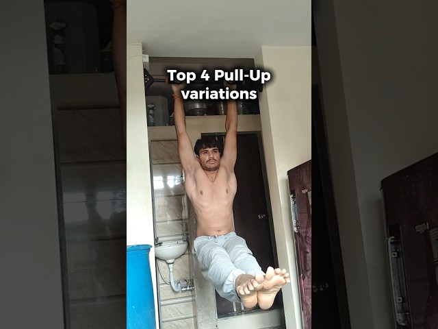 4 Pull Up Variations You should try 💪🏻 | Pull up progression #shorts #calisthenics