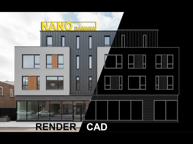 AI_From CAD Facades to Whole building