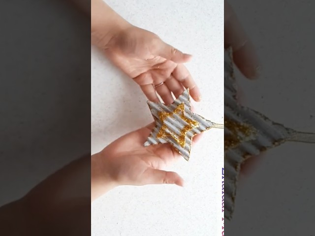Original DIY Christmas tree star #diy #craft