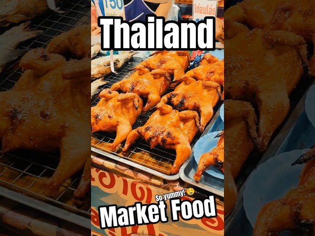 Thailand Market Food is SO YUMMY! 🤤