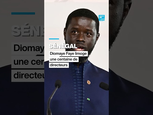 Sénégal : Bassirou Diomaye Faye limoge une centaine de directeurs • FRANCE 24