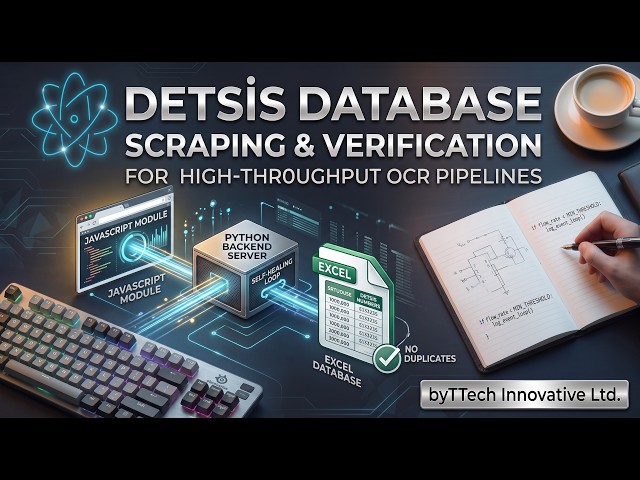 DETSİS Database Scraping & Verification Engine for High-Throughput OCR Pipelines