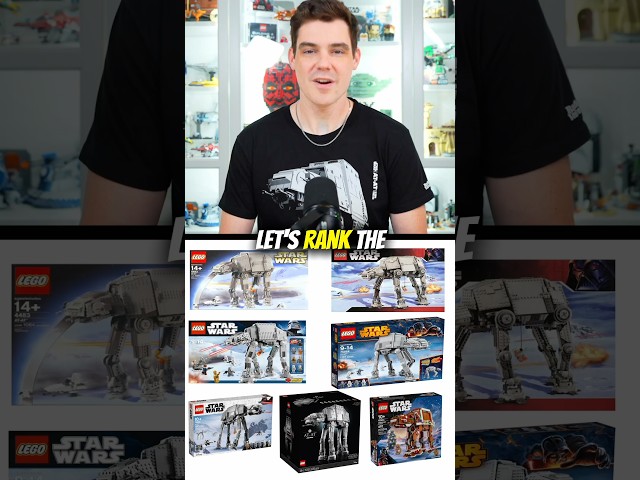 Ranking ALL 7 LEGO Star Wars AT-AT sets that matter! Including the UCS AT-AT 👀 #lego #legostarwars