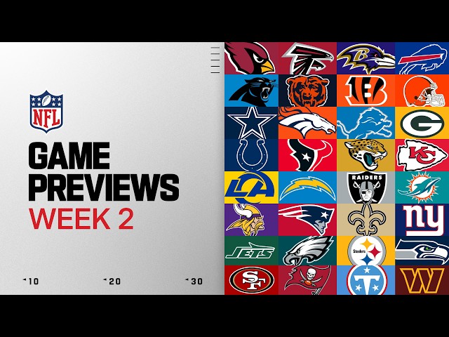 Full Week 2 Game Preview | 2026 Season
