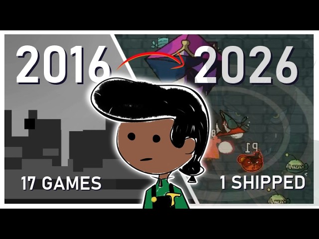 10+ Years in Game Dev: 17 Games, 4 Finished, Here's Why