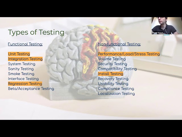 Software Testing and Continuous Integration
