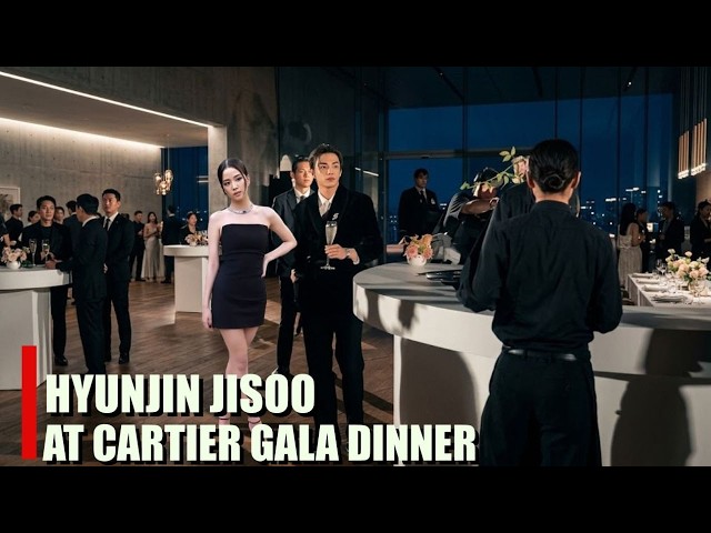 HYUNJIN AT THE CARTIER GALA DINNER! Hyunjin Stray Kids and Jisoo did this unexpected thing.