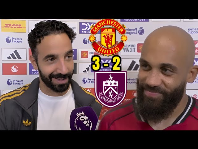 Ruben Amorim & Mbeumo REACT! Bruno Fernandes SAVES Man Utd with Last-Gasp Winner vs Burnley 3-2!
