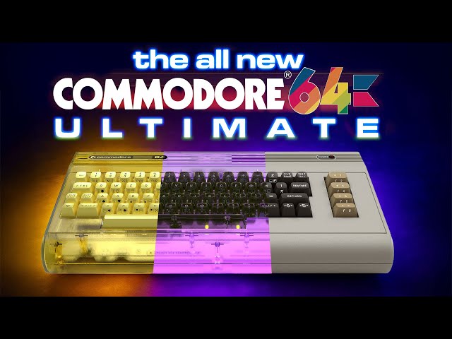 Introducing the first new Commodore® in 30 years: Commodore 64 Ultimate