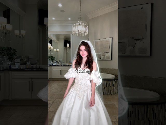 INSANE wedding dress π